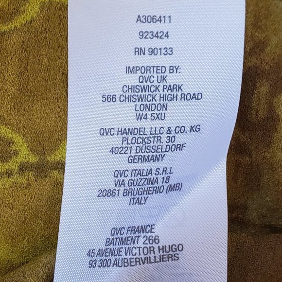 Linea Tie Dye Printed Pullover Blouse Top With Tassel Ties NWOT Size M - Picture 11 of 11